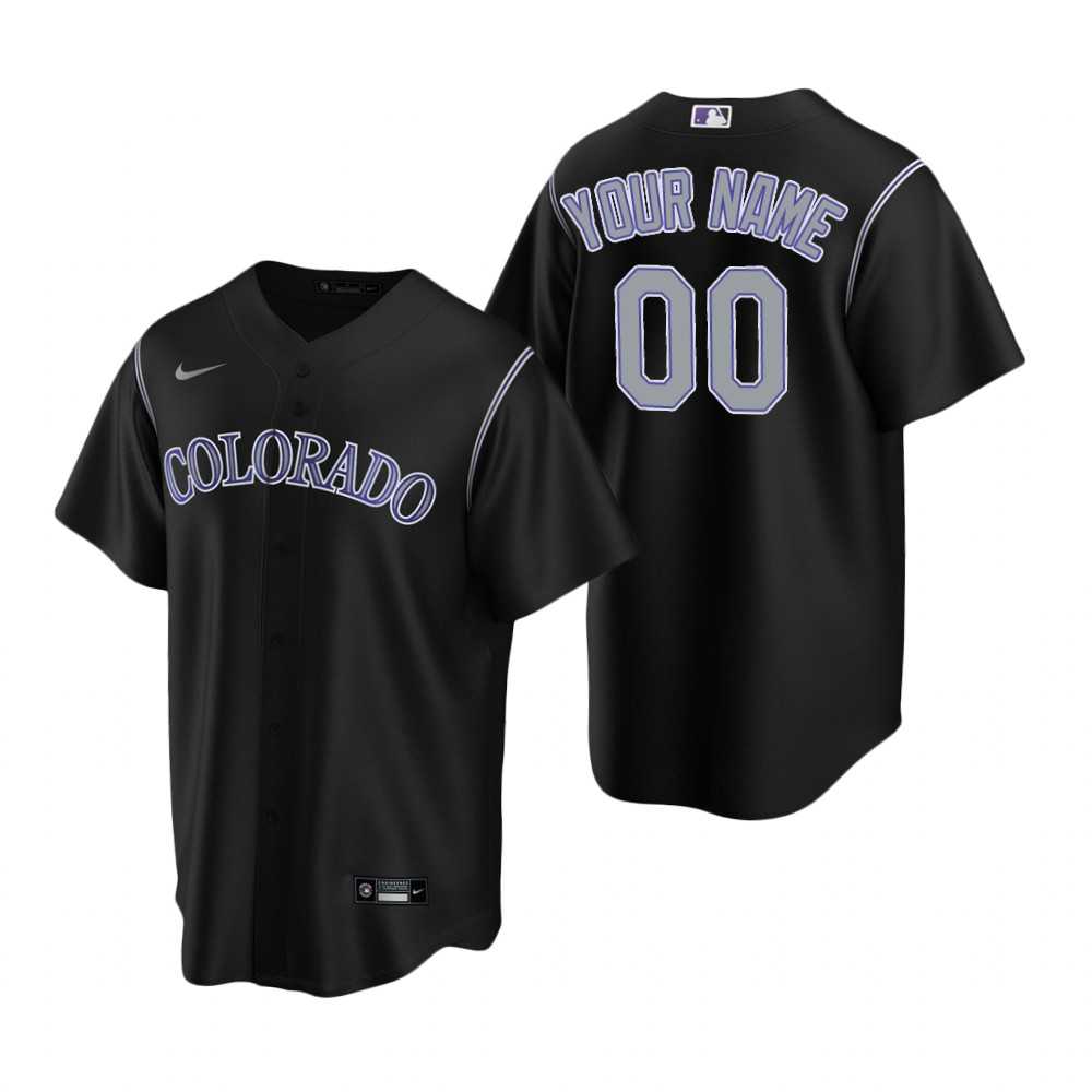 Colorado Rockies Customized Nike Black Stitched MLB Cool Base Jersey,We sell and wholesale Colorado Rockies Customized Nike Black Stitched MLB Cool Base Jersey on line form chian!